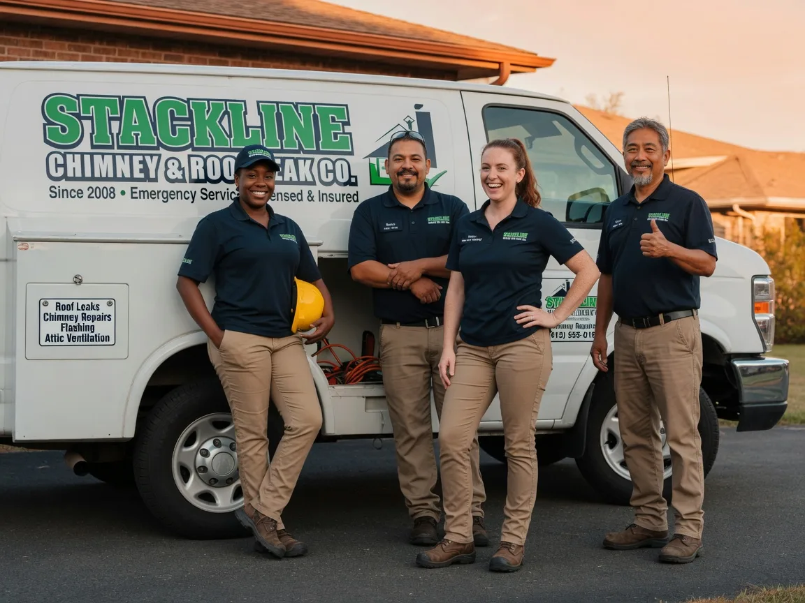 Chimney flashing repair company in Monroe, MI